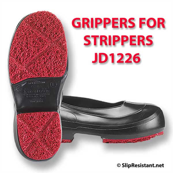 GRIPPERS FOR STRIPPERS JD1226 Floor Stripping Boots