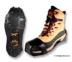 Winter Walking ALTRAGRIPS-LITE LOW-Profile Ice Cleats JD3615 on Boots