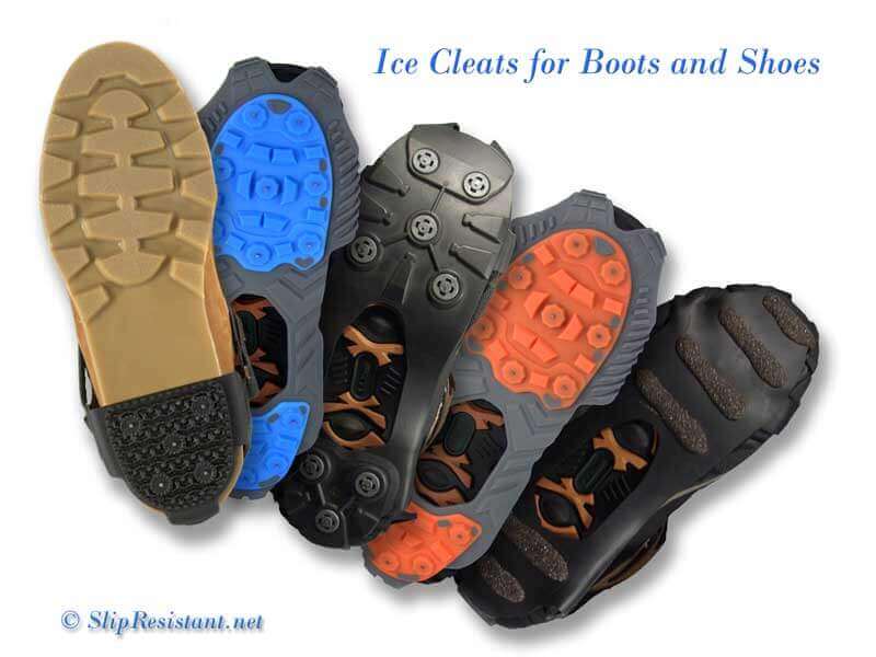 Removable Ice Cleats for Boots and Shoes